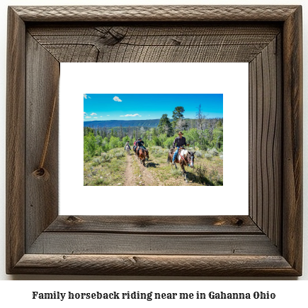 family horseback riding near me in Gahanna, Ohio